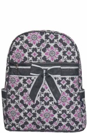 Quilted Backpack-BLP2828/GY